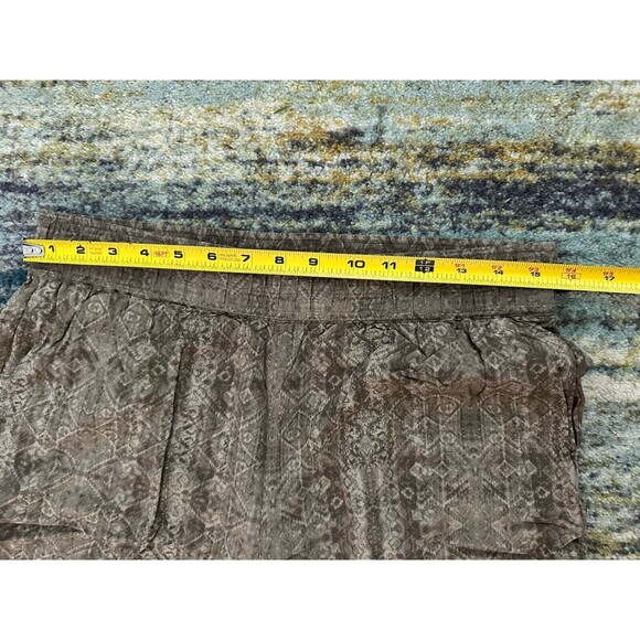 Orvis Pants Women's Pull On Elastic Waist Aztec Wide Leg Size M - Picture 6 of 10